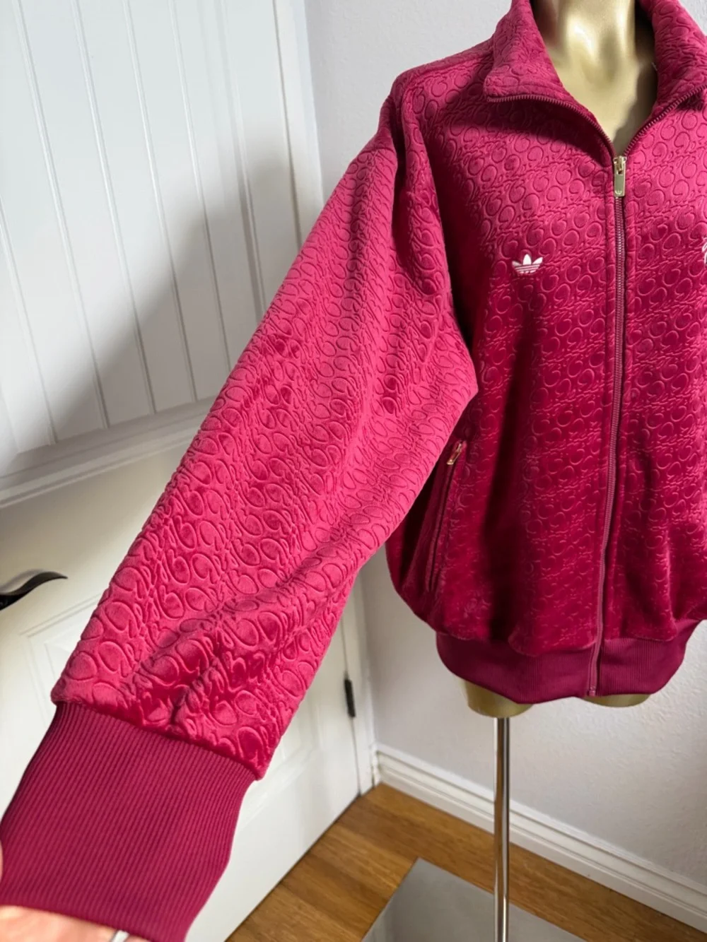 Men's legacy burgundy Adidas Jude Bellingham velour M